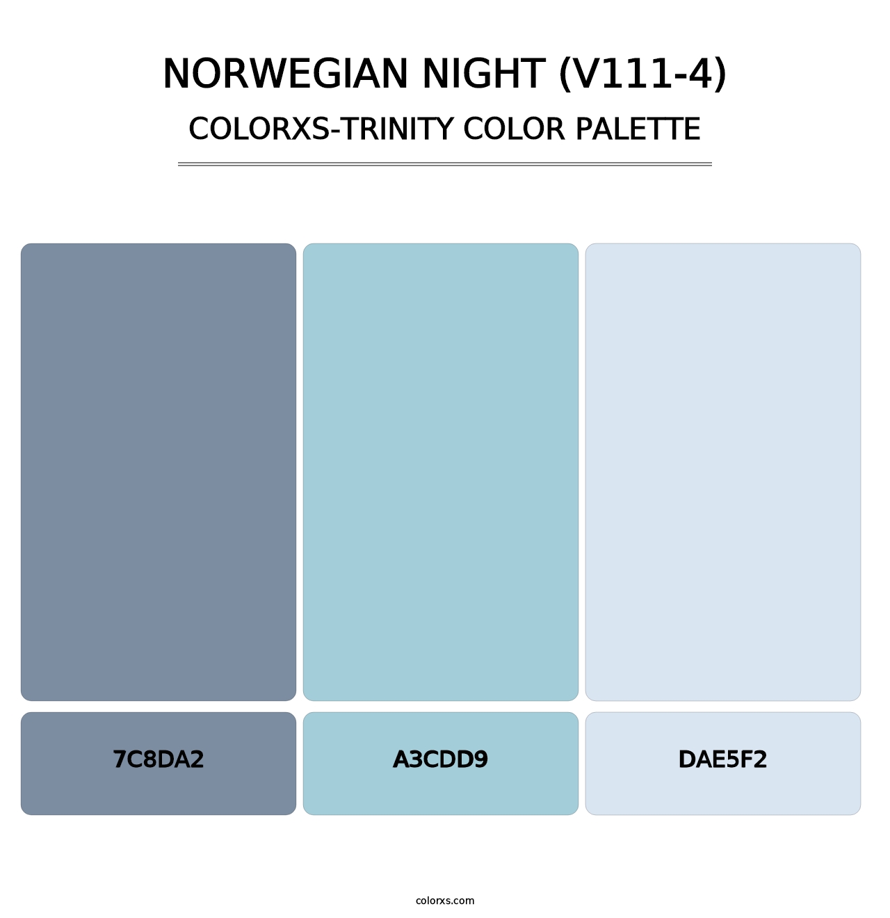Norwegian Night (V111-4) - Colorxs Trinity Palette