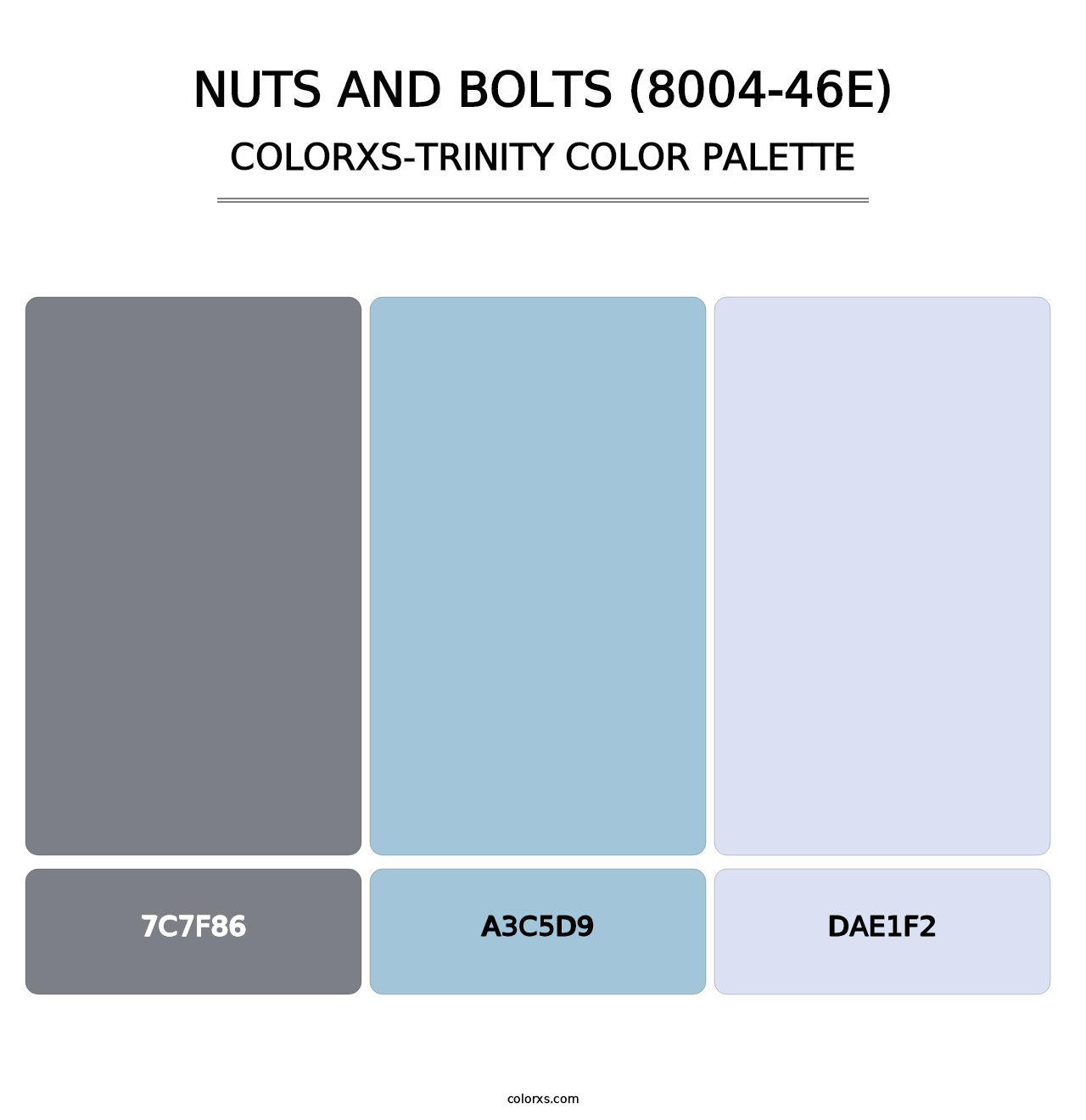 Nuts and Bolts (8004-46E) - Colorxs Trinity Palette