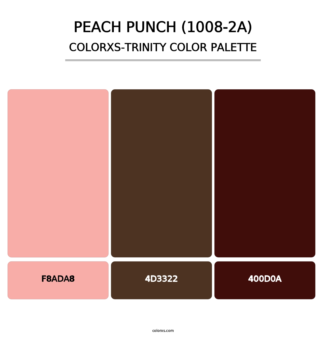 Peach Punch (1008-2A) - Colorxs Trinity Palette