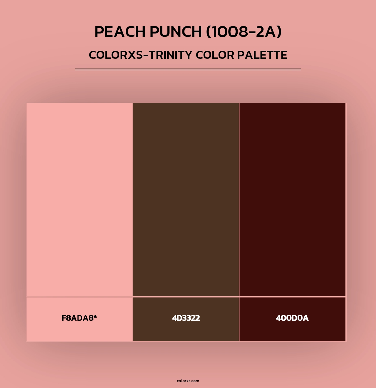Peach Punch (1008-2A) - Colorxs Trinity Palette