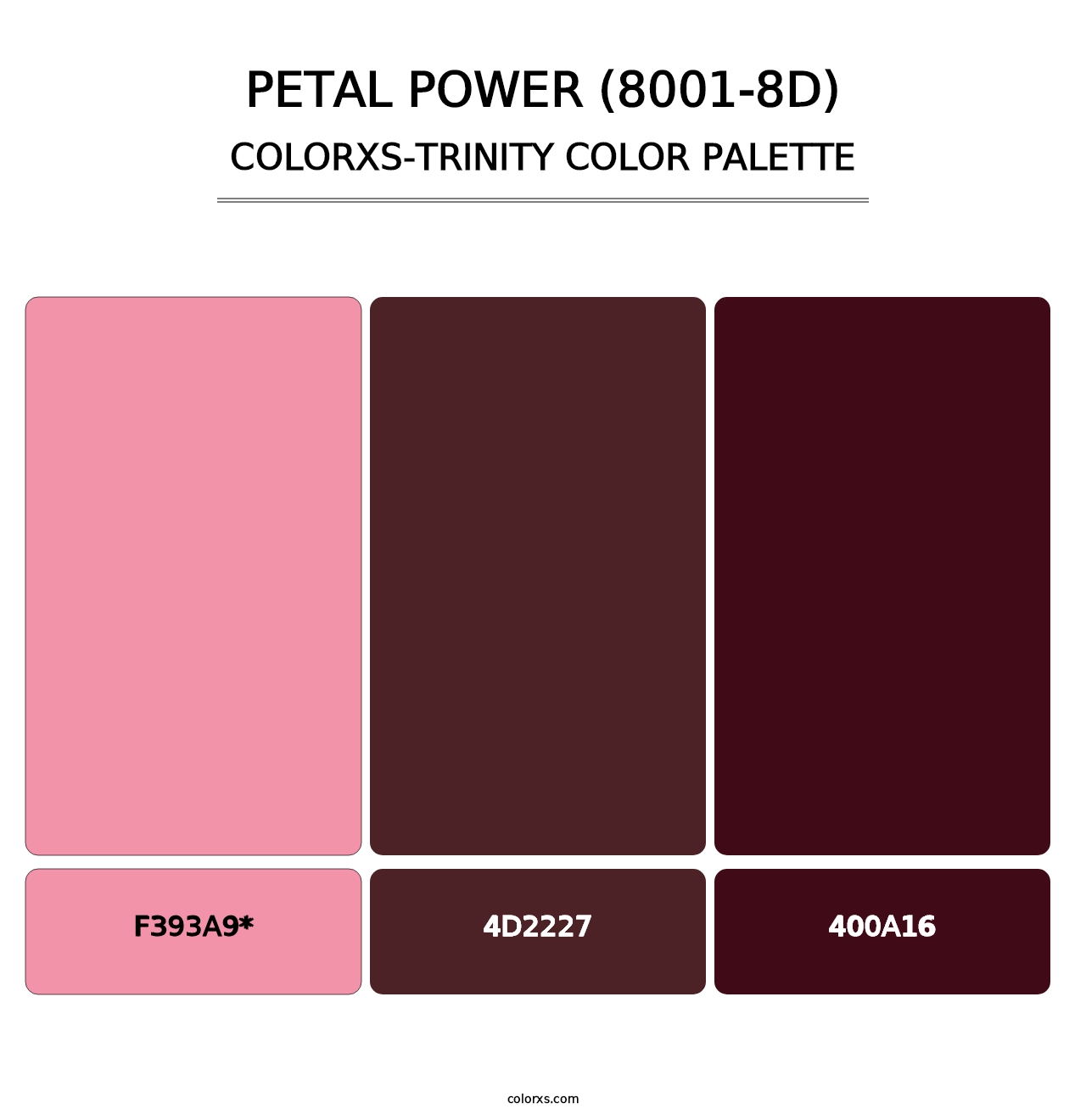 Petal Power (8001-8D) - Colorxs Trinity Palette