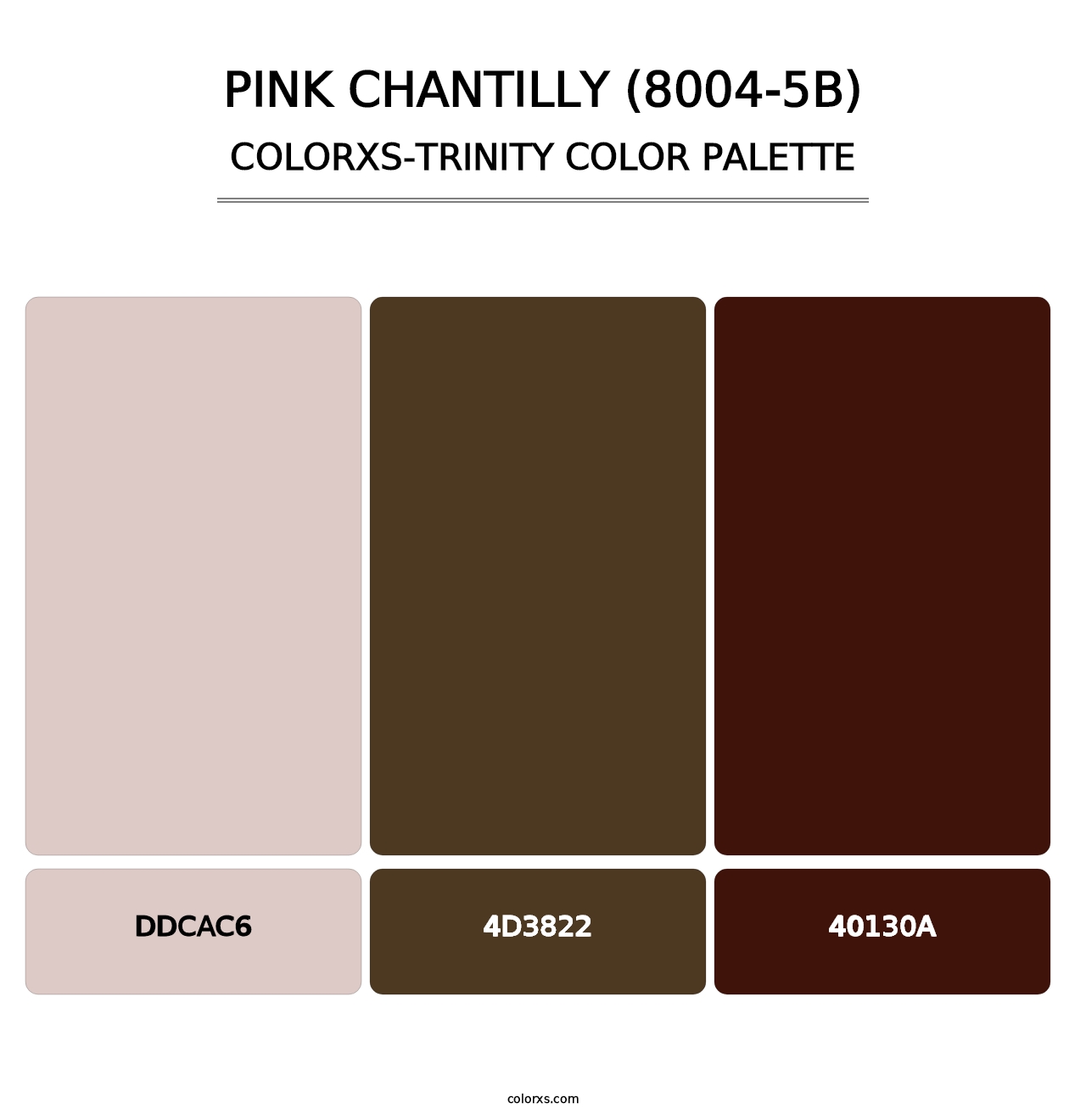 Pink Chantilly (8004-5B) - Colorxs Trinity Palette