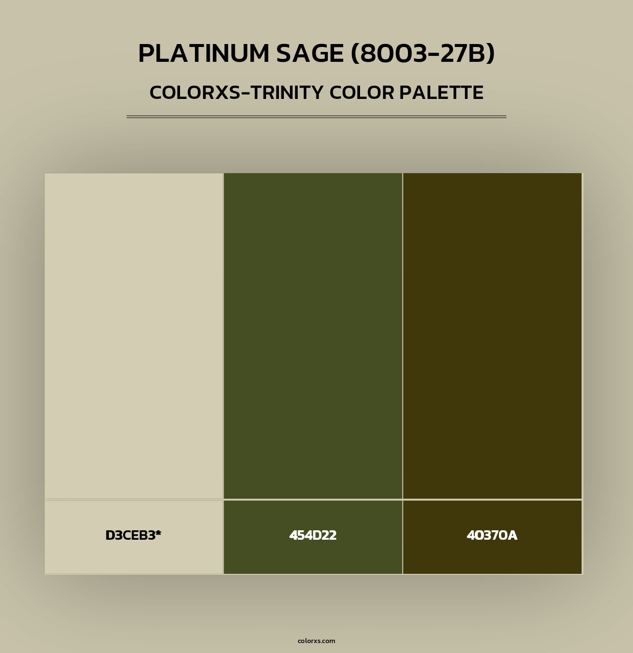 Platinum Sage (8003-27B) - Colorxs Trinity Palette