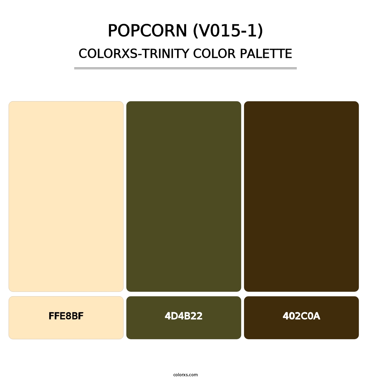 Popcorn (V015-1) - Colorxs Trinity Palette