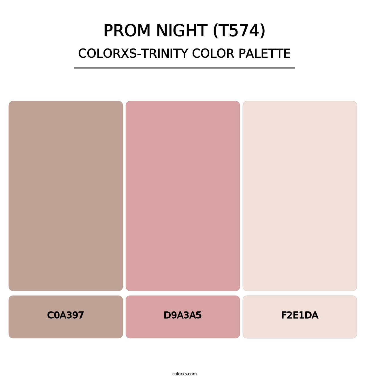 Prom Night (T574) - Colorxs Trinity Palette