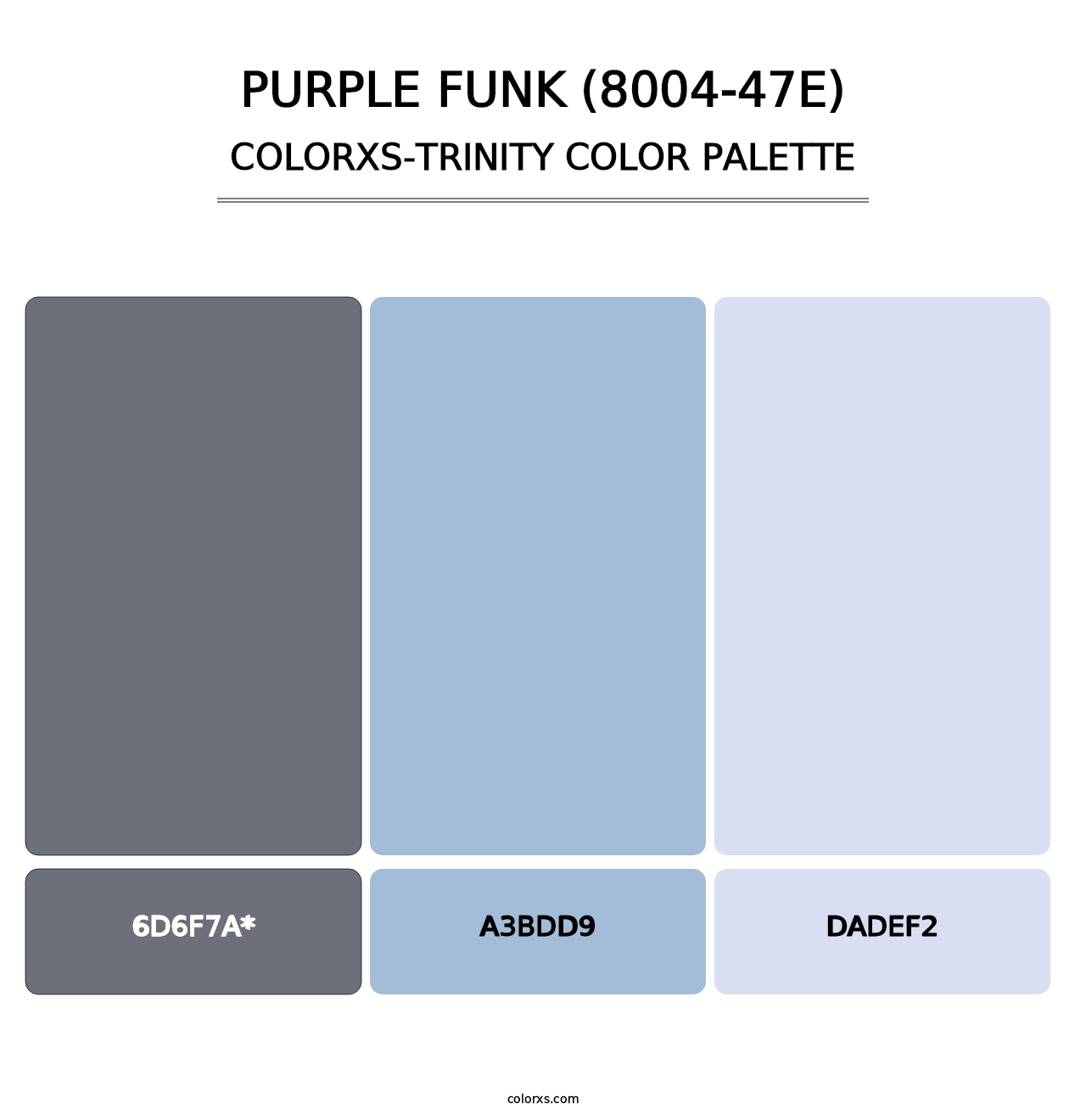 Purple Funk (8004-47E) - Colorxs Trinity Palette