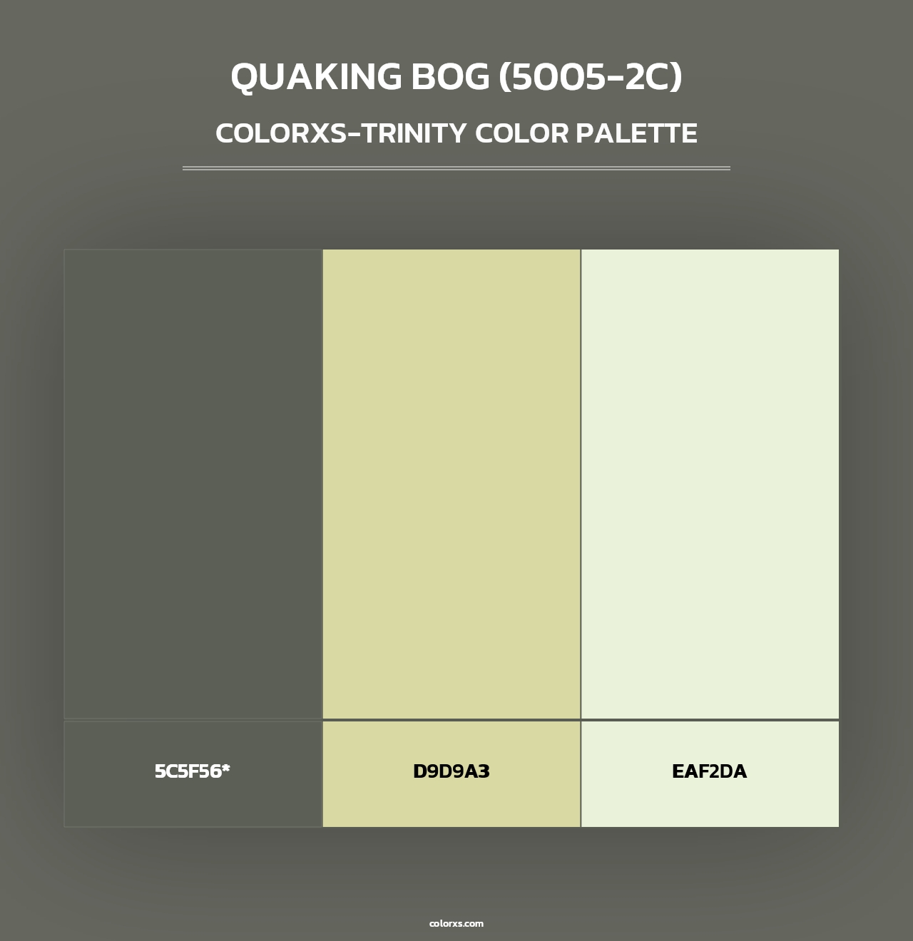 Quaking Bog (5005-2C) - Colorxs Trinity Palette