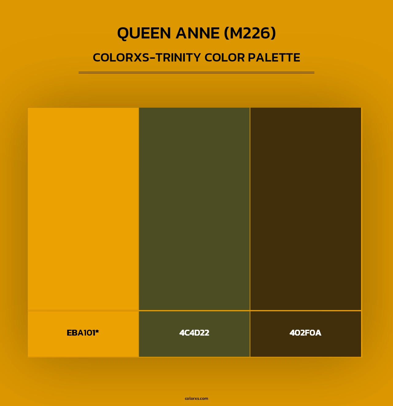 Queen Anne (M226) - Colorxs Trinity Palette