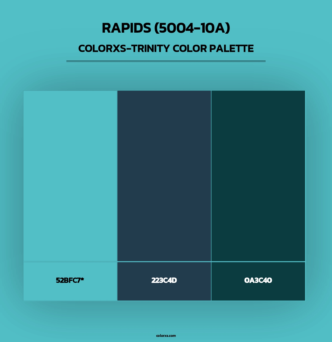 Rapids (5004-10A) - Colorxs Trinity Palette