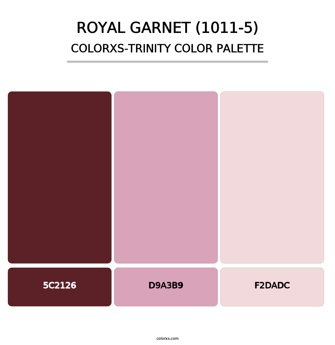Royal Garnet (1011-5) - Colorxs Trinity Palette