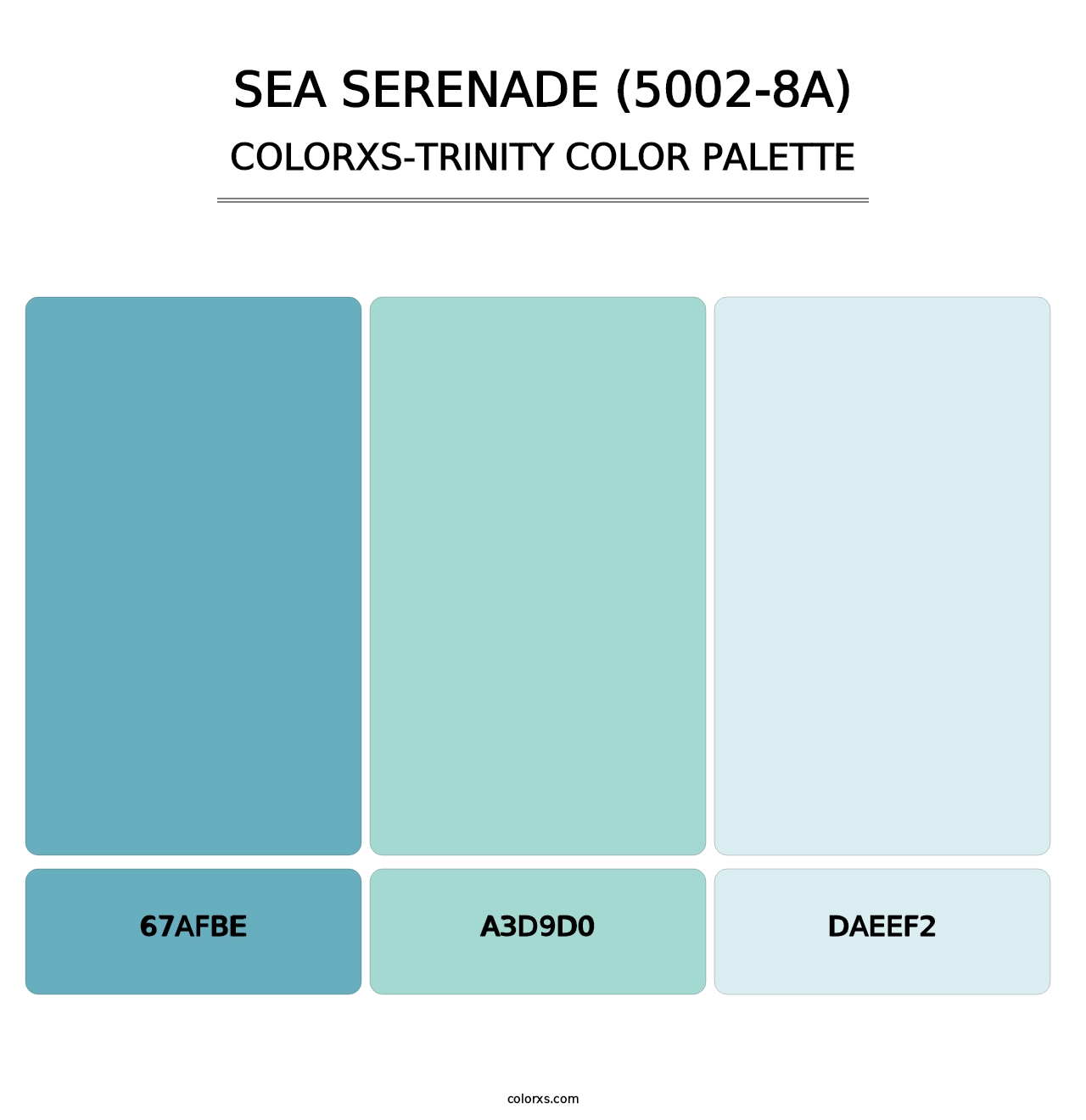 Sea Serenade (5002-8A) - Colorxs Trinity Palette