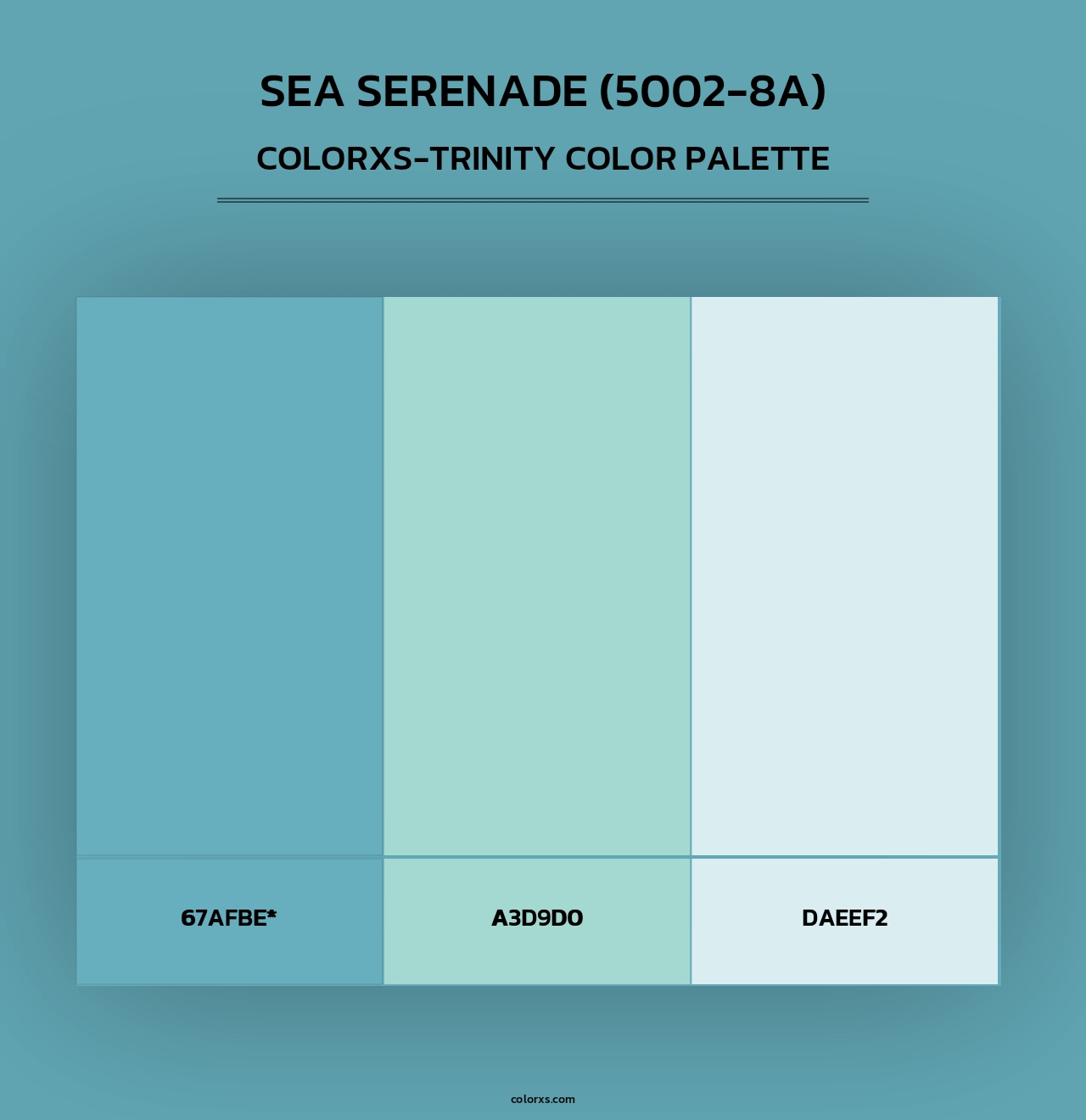 Sea Serenade (5002-8A) - Colorxs Trinity Palette