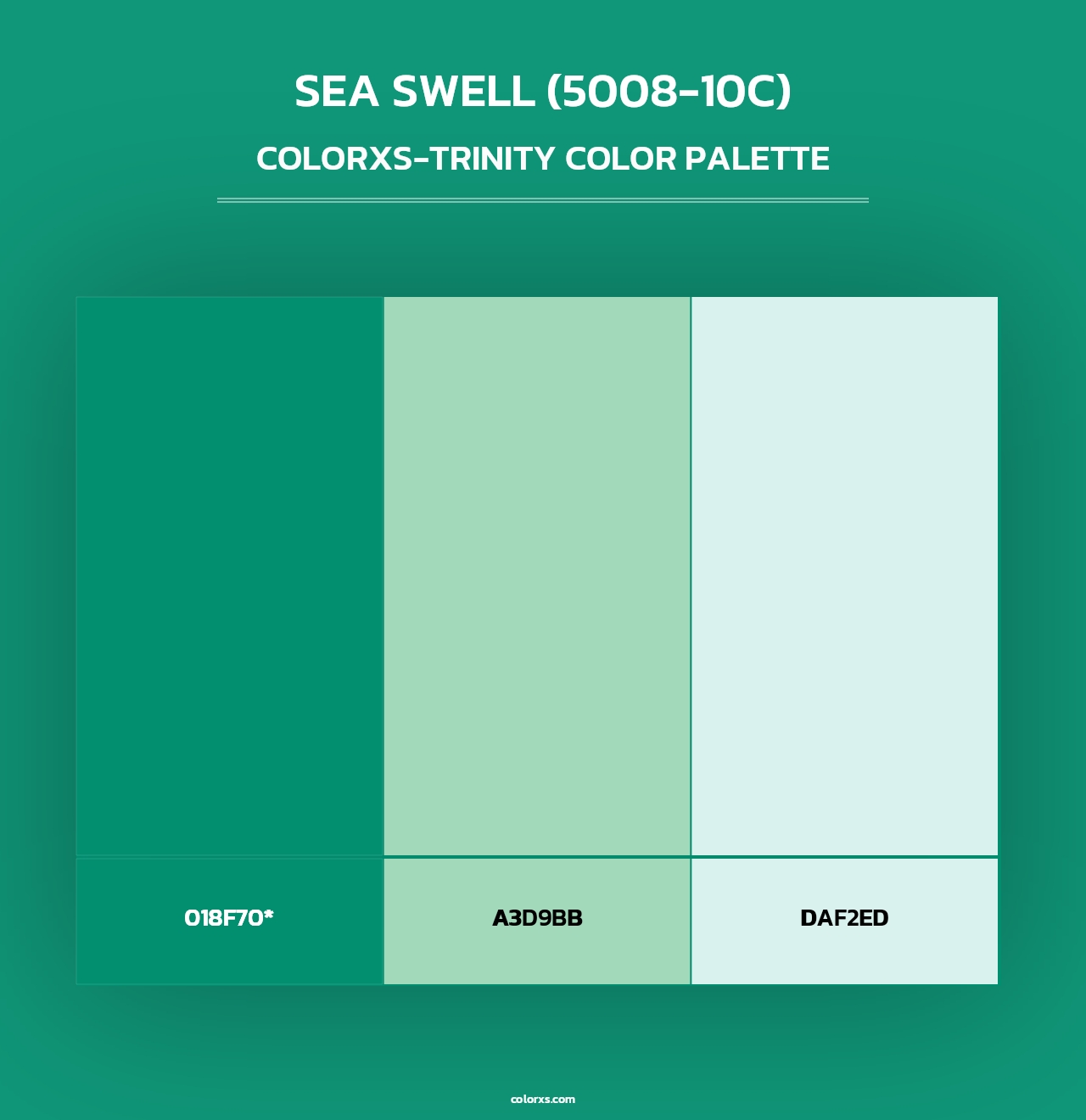 Sea Swell (5008-10C) - Colorxs Trinity Palette