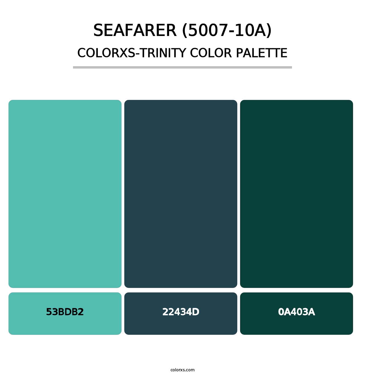 Seafarer (5007-10A) - Colorxs Trinity Palette