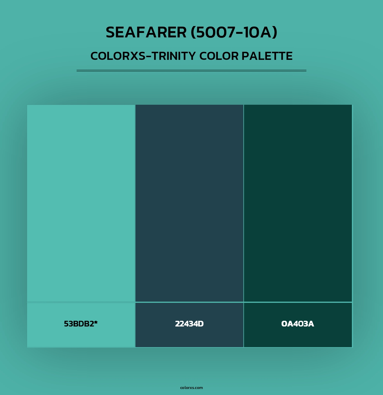 Seafarer (5007-10A) - Colorxs Trinity Palette