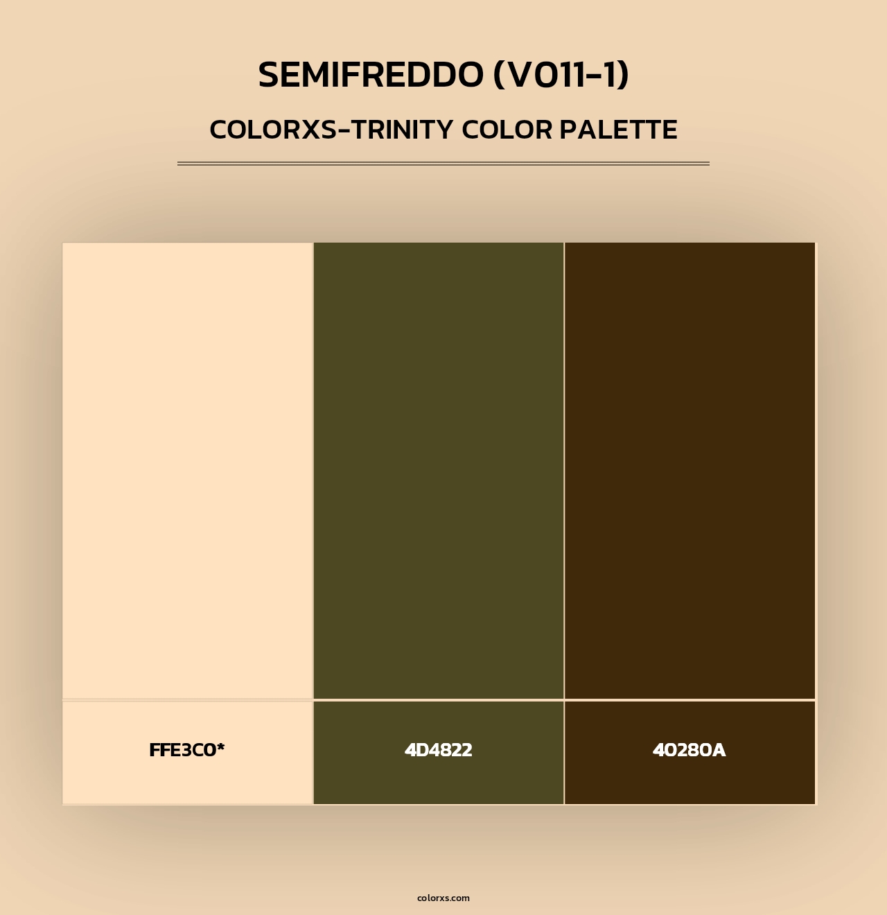 Semifreddo (V011-1) - Colorxs Trinity Palette