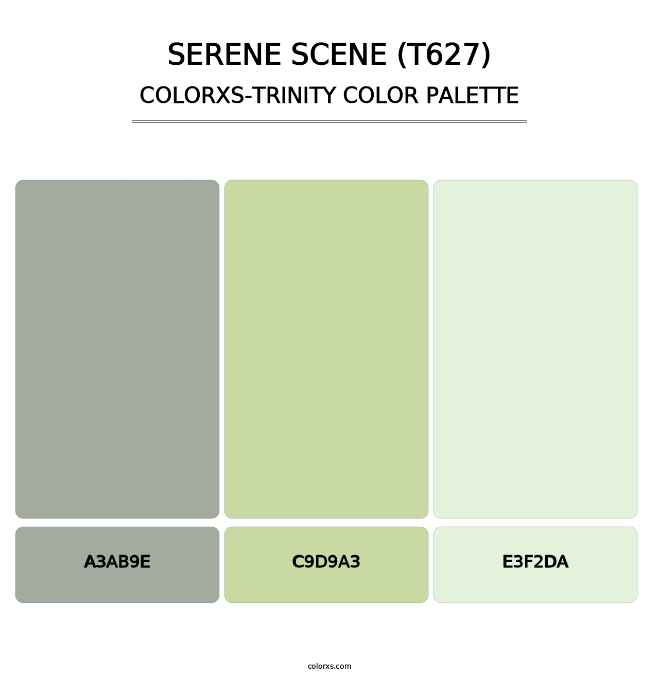 Serene Scene (T627) - Colorxs Trinity Palette