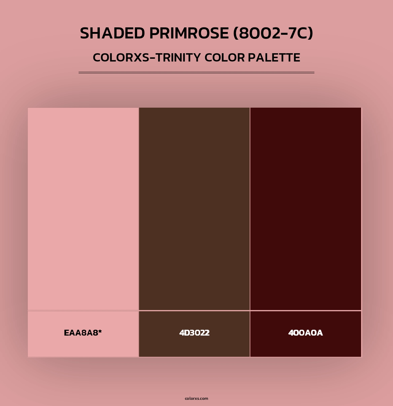 Shaded Primrose (8002-7C) - Colorxs Trinity Palette