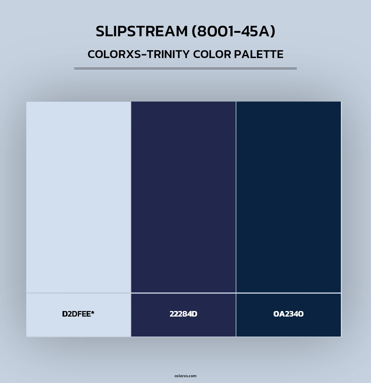 Slipstream (8001-45A) - Colorxs Trinity Palette