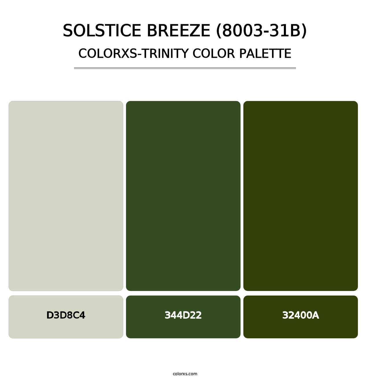 Solstice Breeze (8003-31B) - Colorxs Trinity Palette