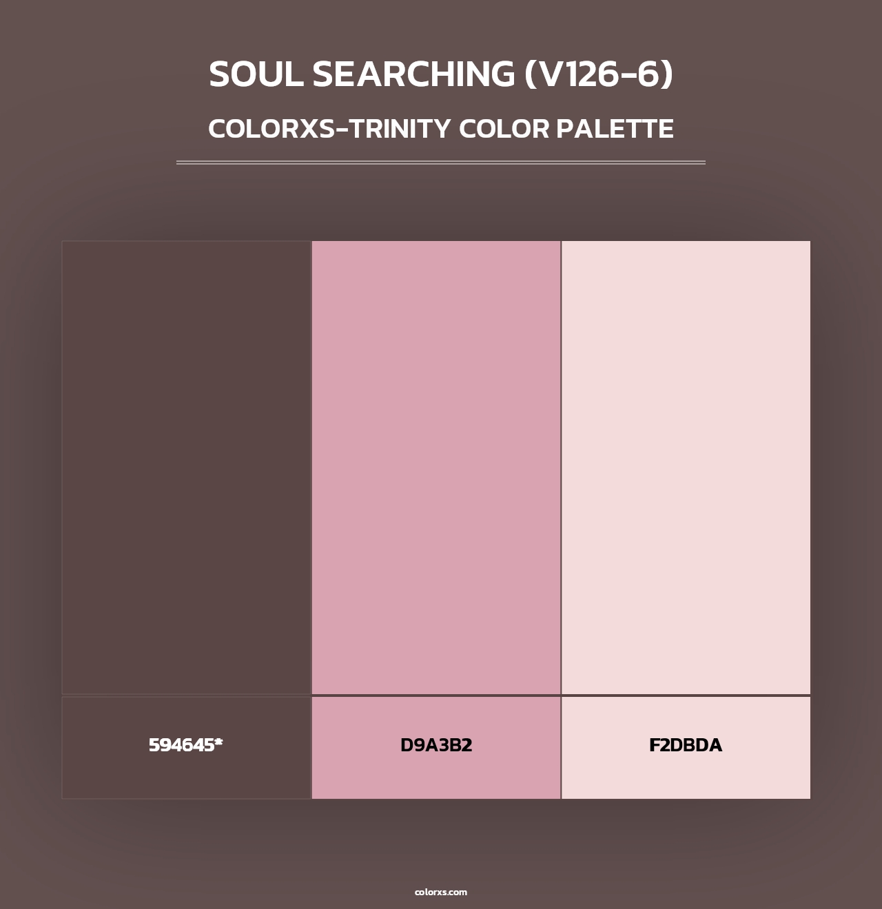 Soul Searching (V126-6) - Colorxs Trinity Palette