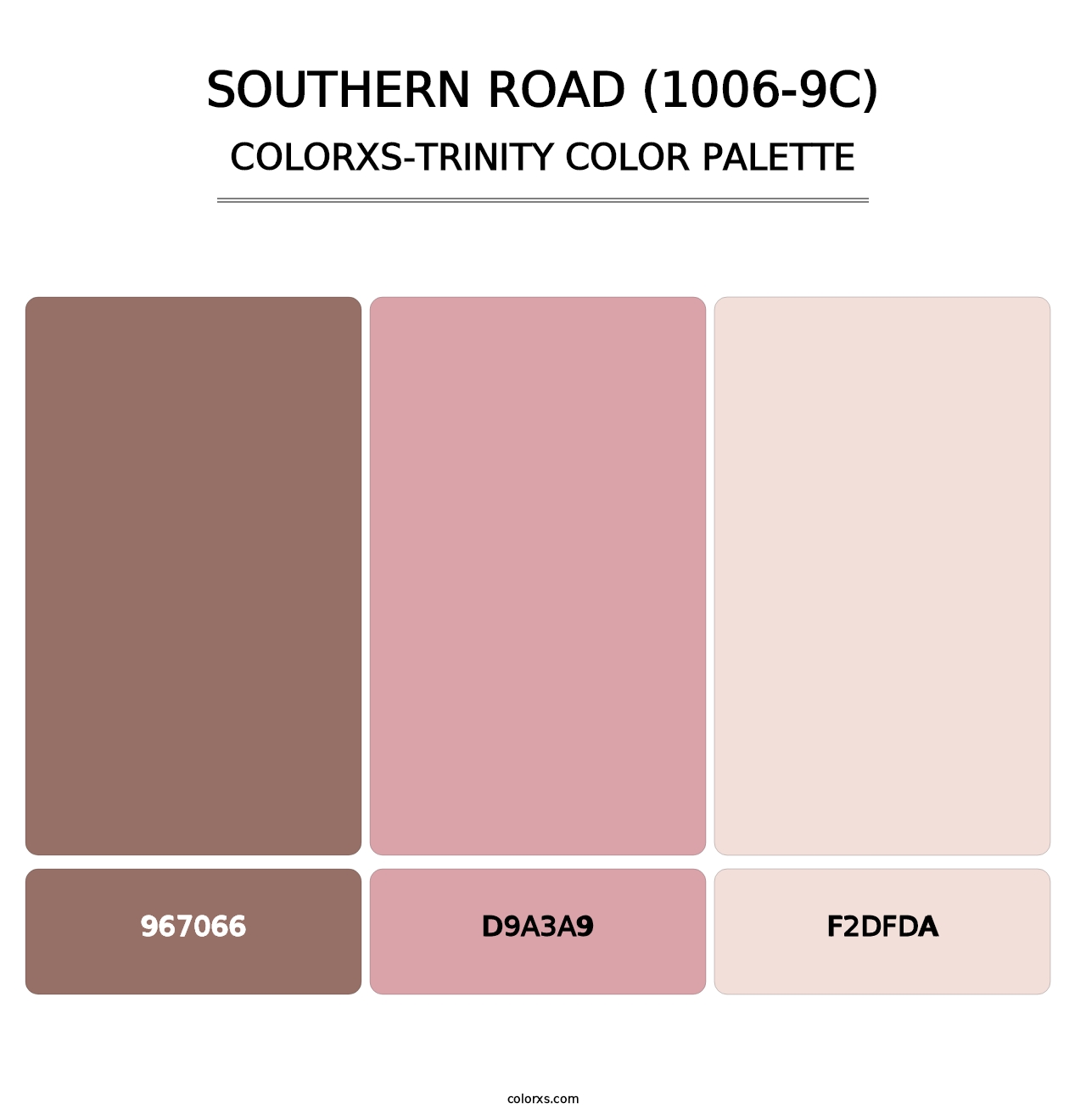 Southern Road (1006-9C) - Colorxs Trinity Palette