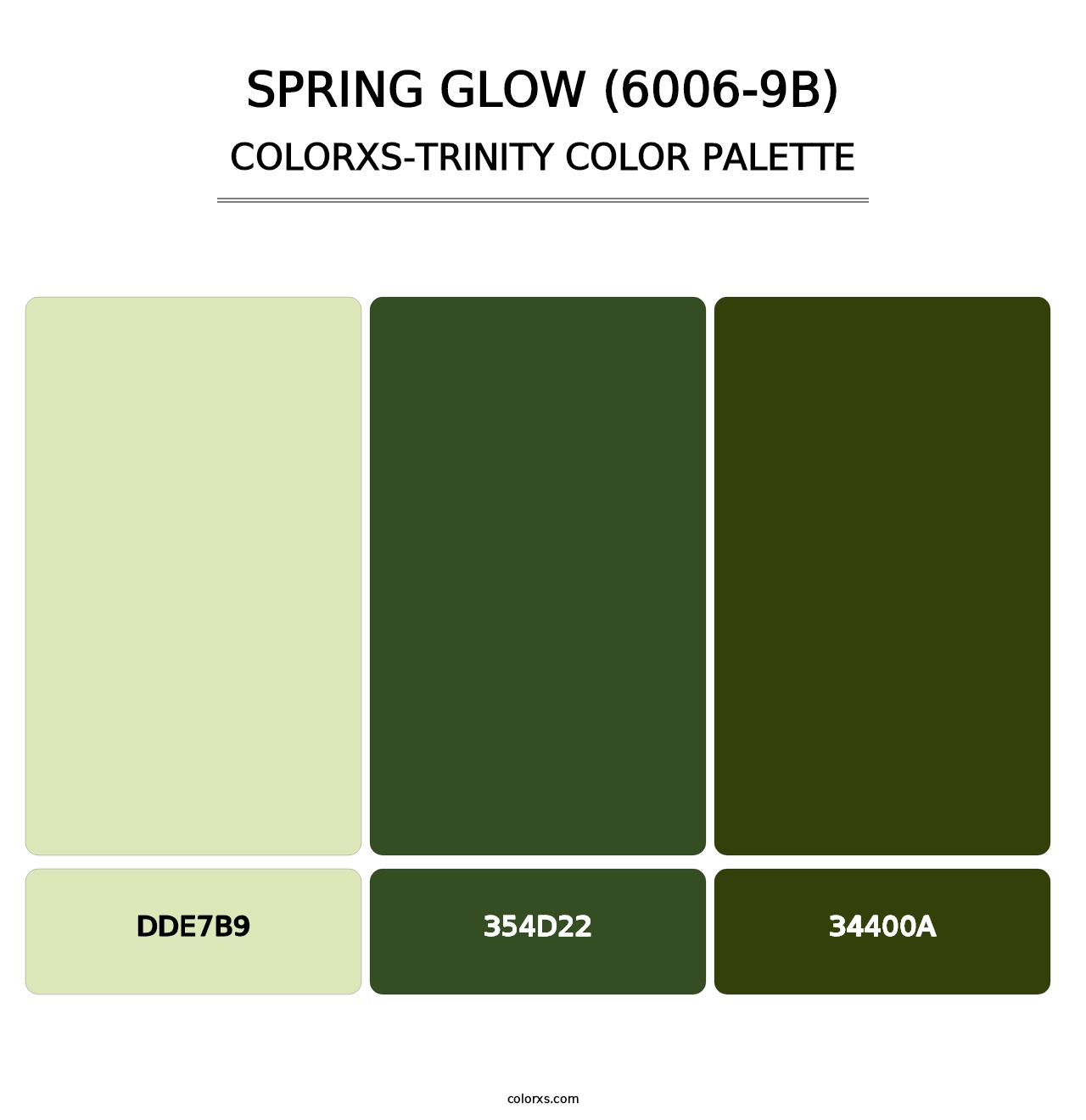 Spring Glow (6006-9B) - Colorxs Trinity Palette