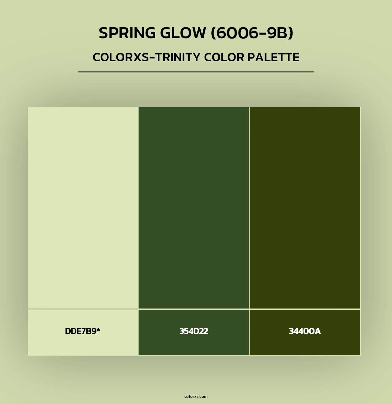 Spring Glow (6006-9B) - Colorxs Trinity Palette
