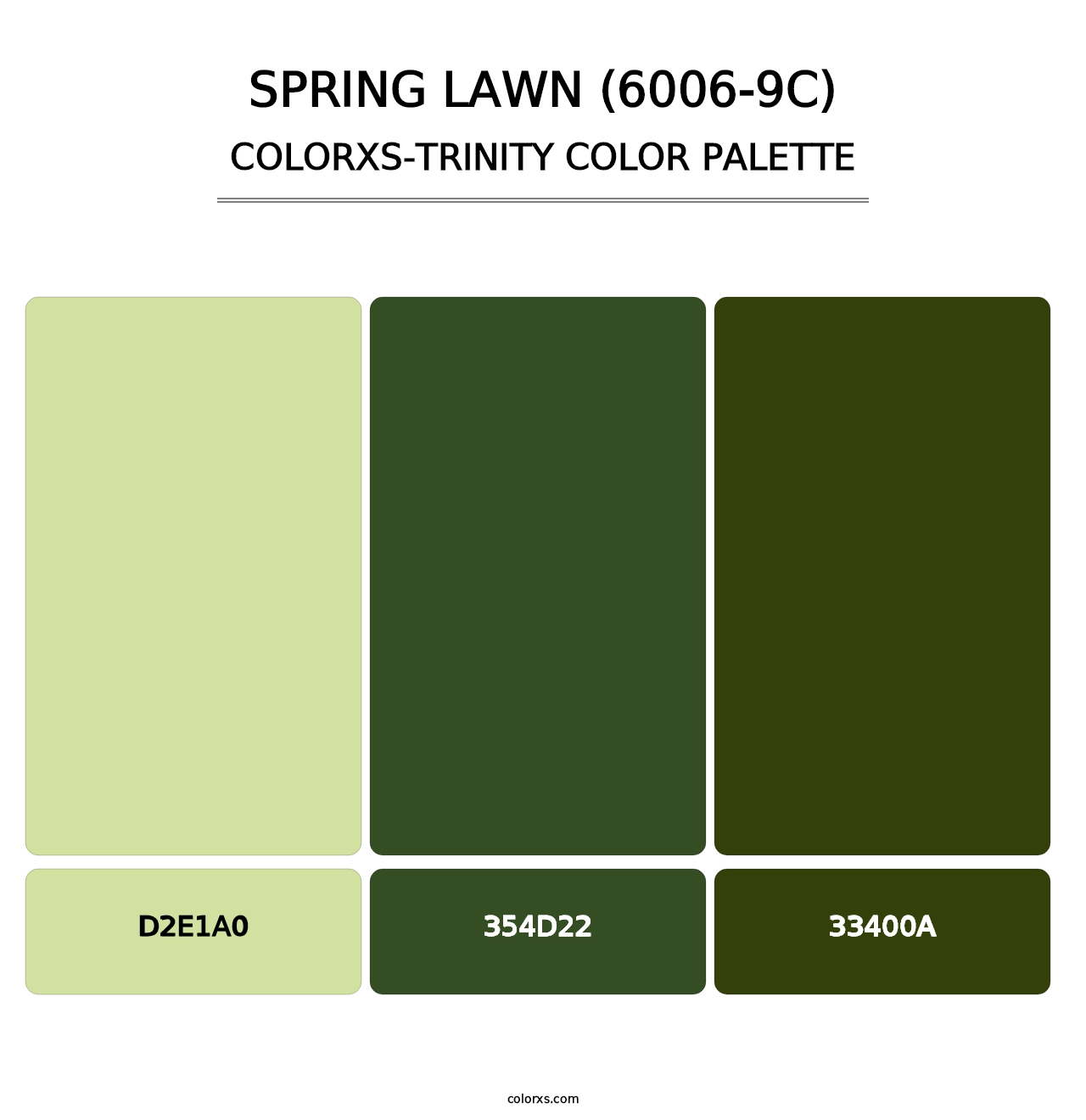 Spring Lawn (6006-9C) - Colorxs Trinity Palette