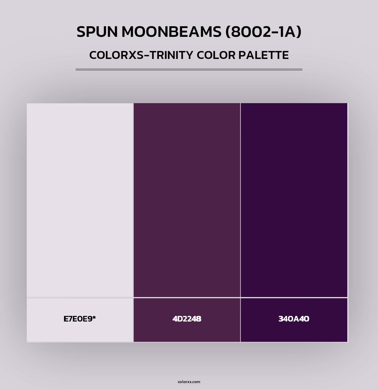 Spun Moonbeams (8002-1A) - Colorxs Trinity Palette