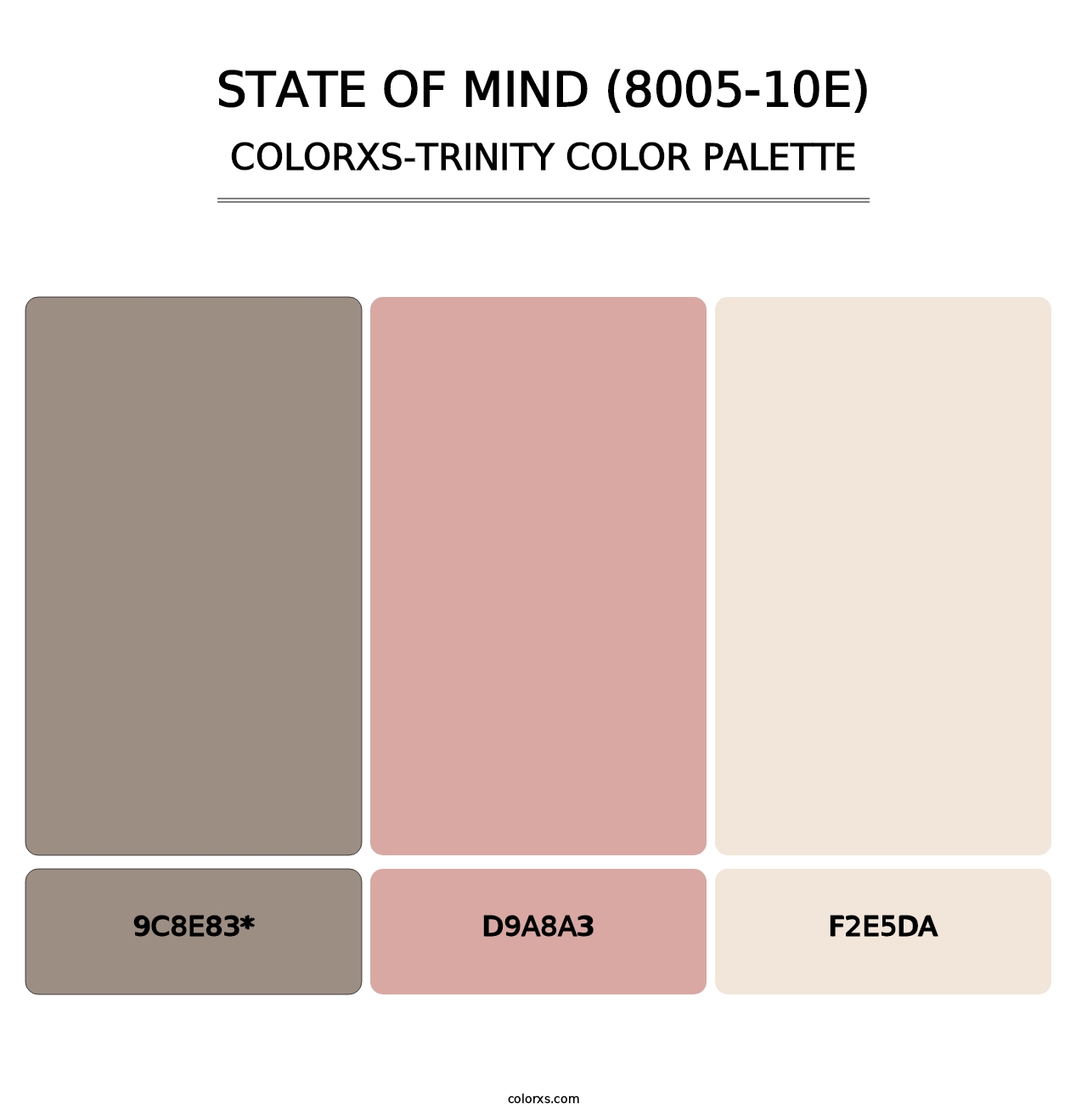 State of Mind (8005-10E) - Colorxs Trinity Palette