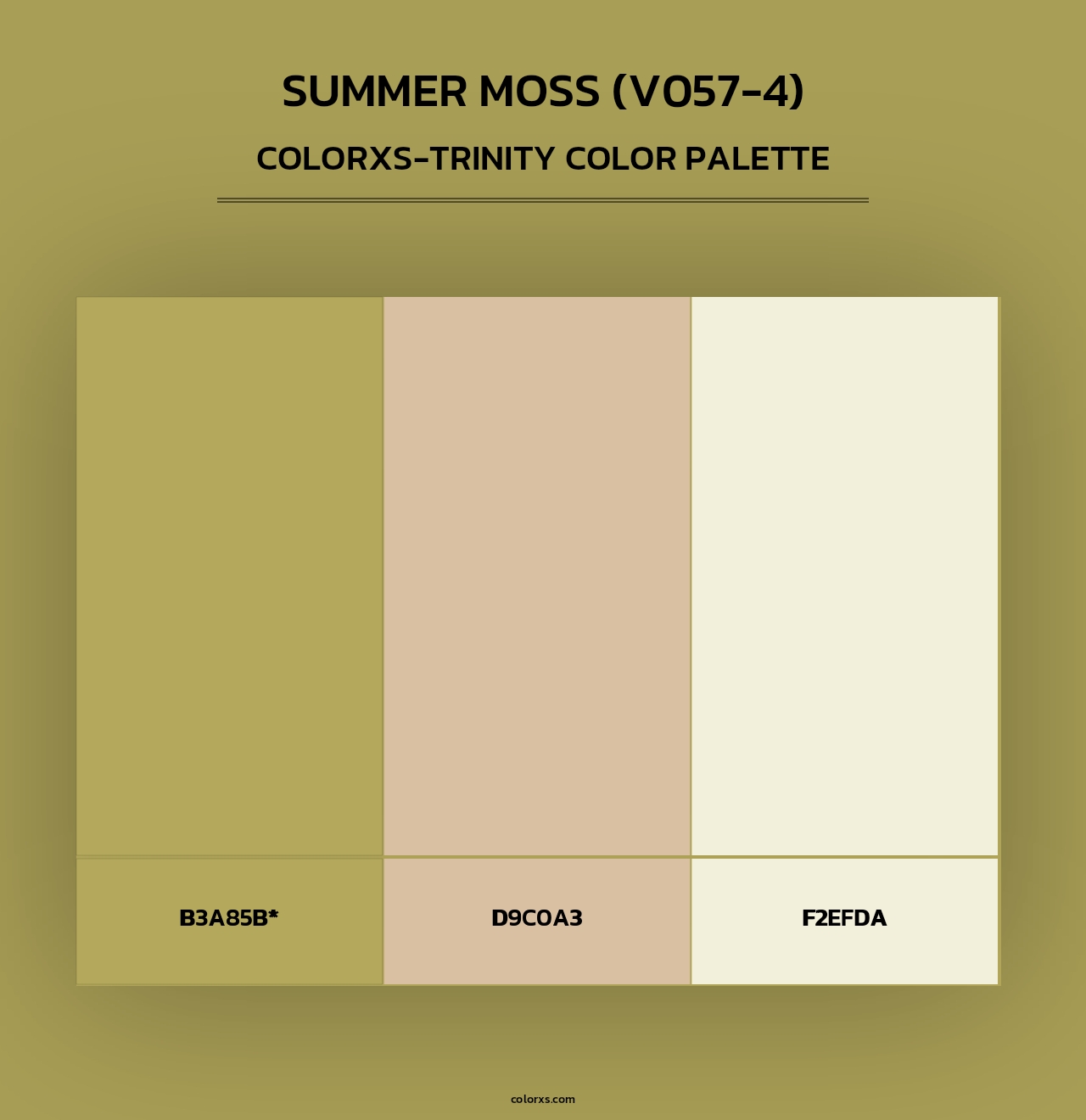 Summer Moss (V057-4) - Colorxs Trinity Palette