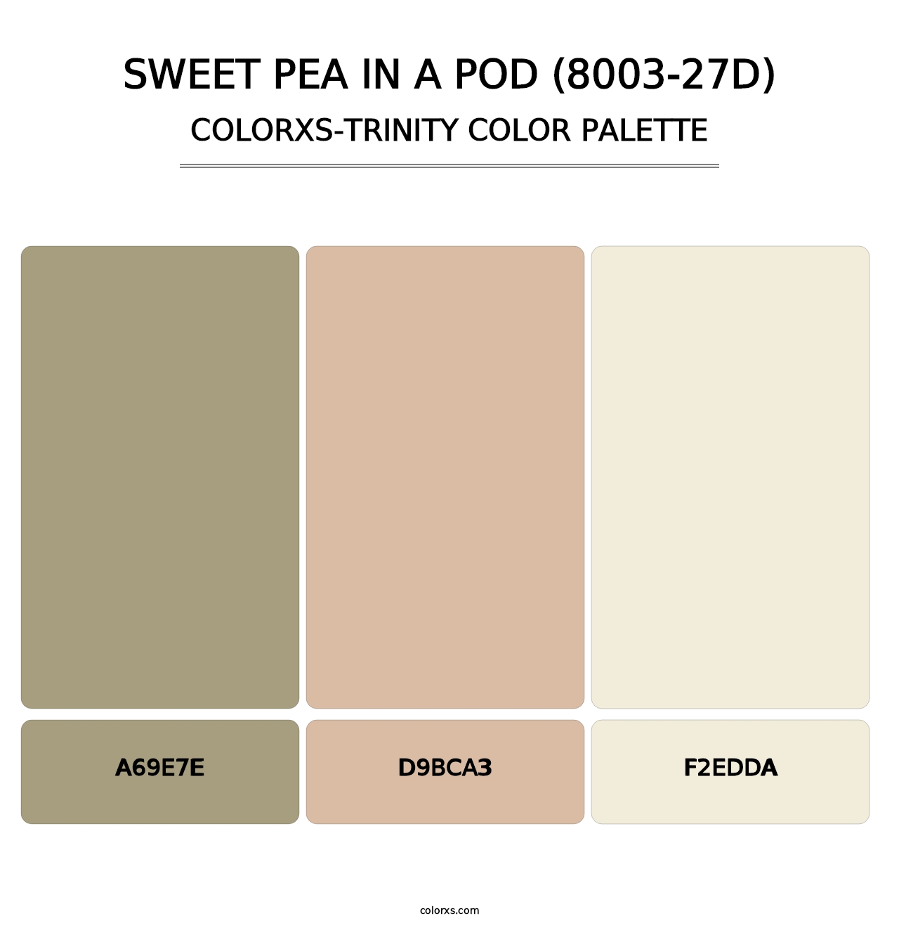 Sweet Pea in a Pod (8003-27D) - Colorxs Trinity Palette