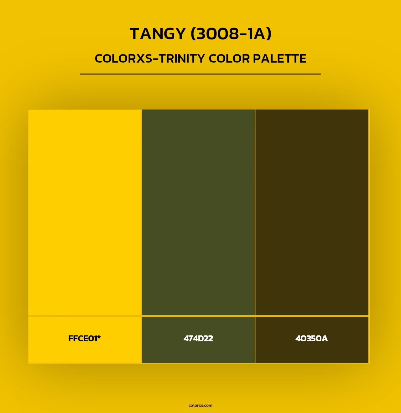 Tangy (3008-1A) - Colorxs Trinity Palette