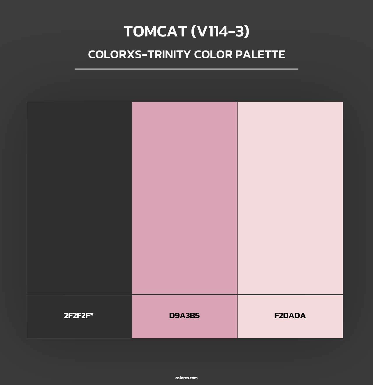 Tomcat (V114-3) - Colorxs Trinity Palette