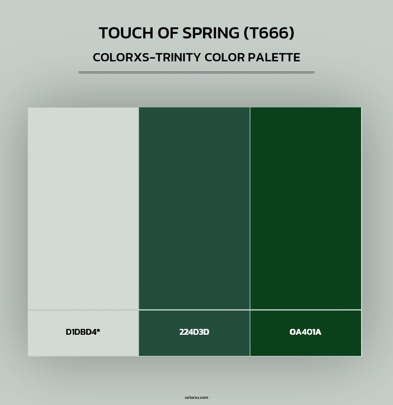 Touch of Spring (T666) - Colorxs Trinity Palette