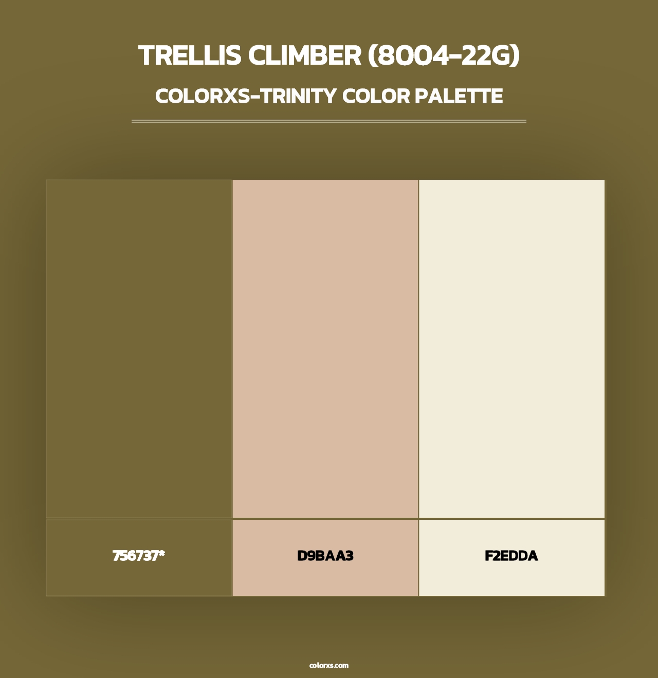 Trellis Climber (8004-22G) - Colorxs Trinity Palette