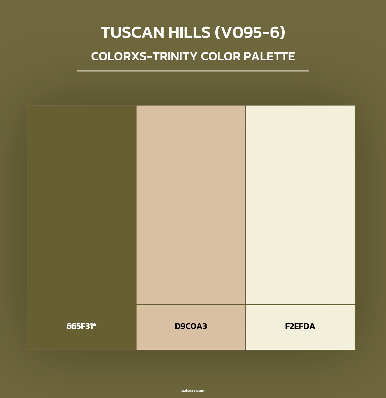 Tuscan Hills (V095-6) - Colorxs Trinity Palette