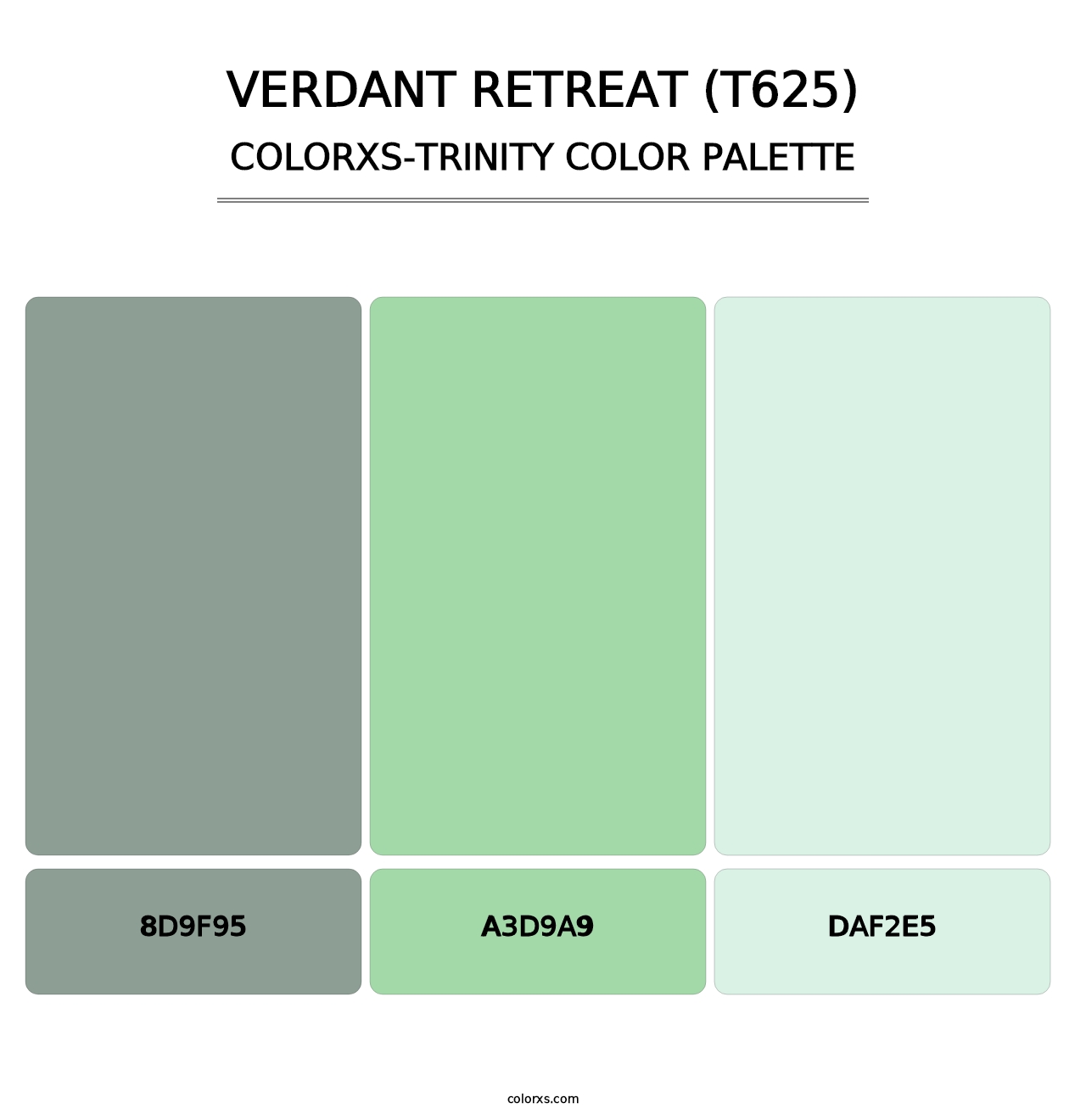 Verdant Retreat (T625) - Colorxs Trinity Palette