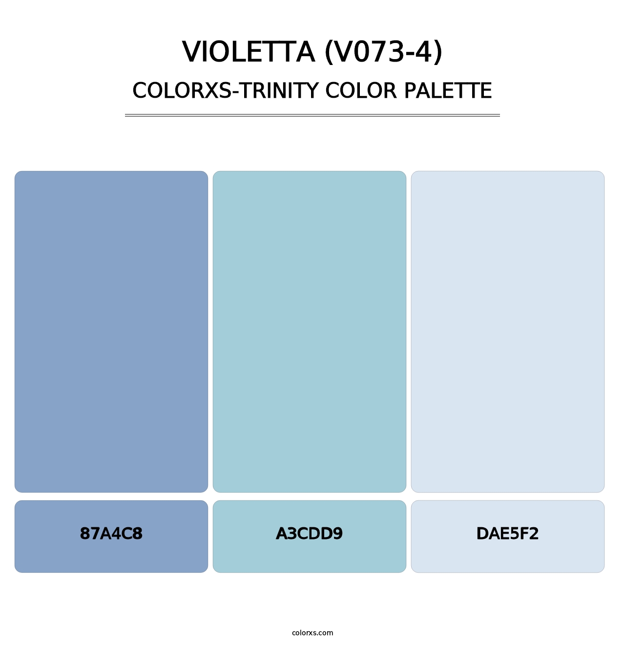 Violetta (V073-4) - Colorxs Trinity Palette