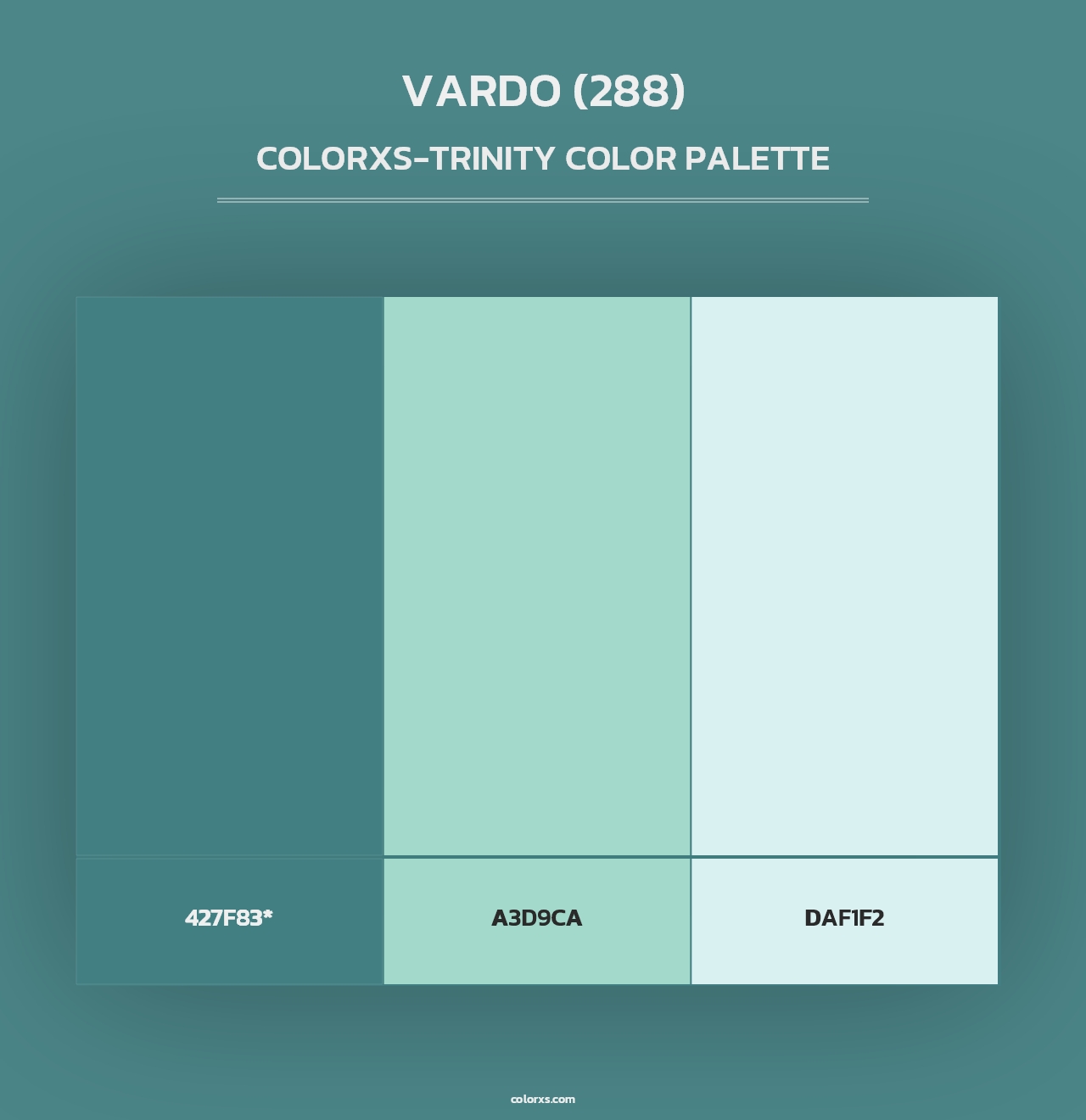 Vardo (288) - Colorxs Trinity Palette