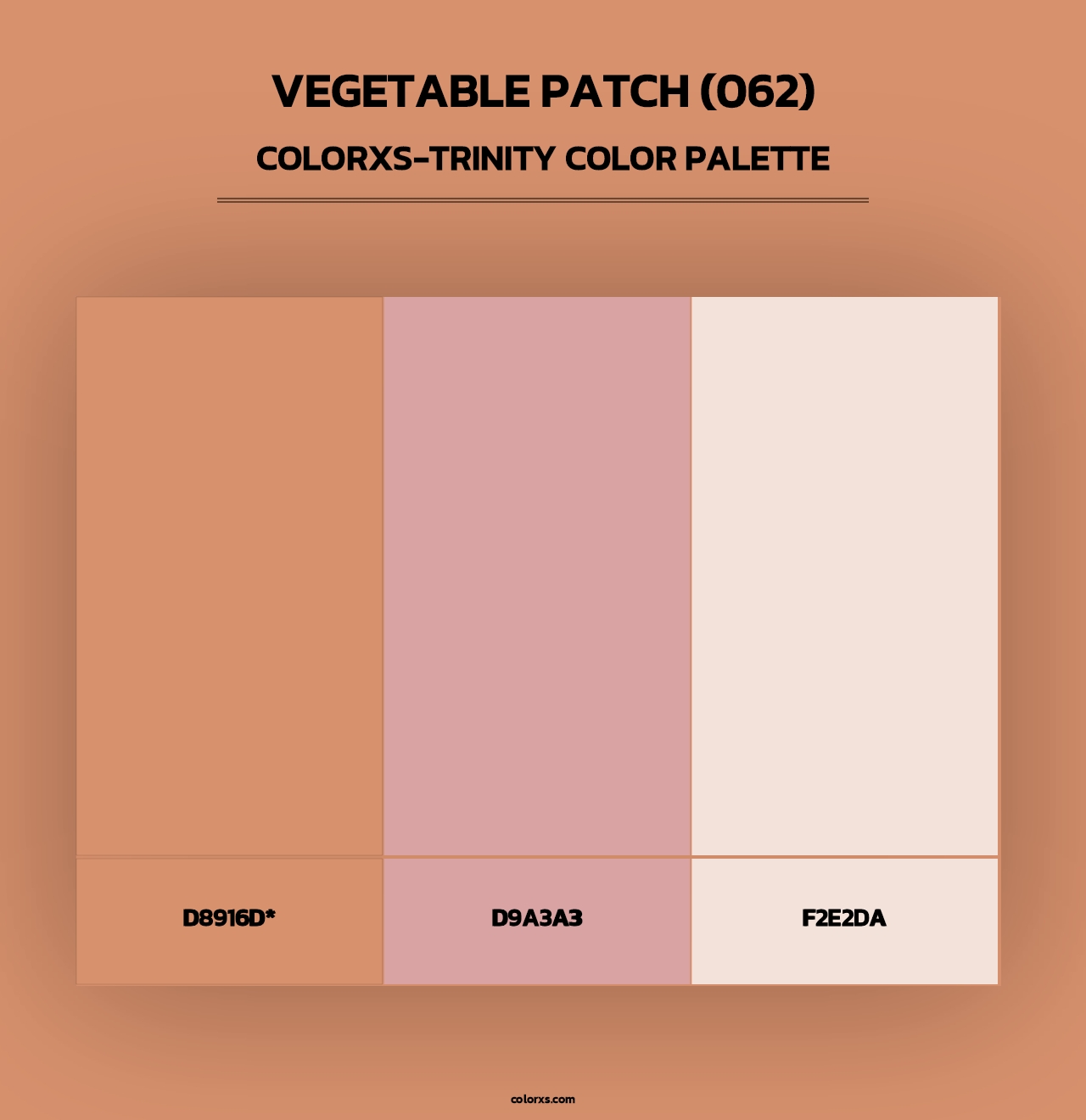 Vegetable Patch (062) - Colorxs Trinity Palette