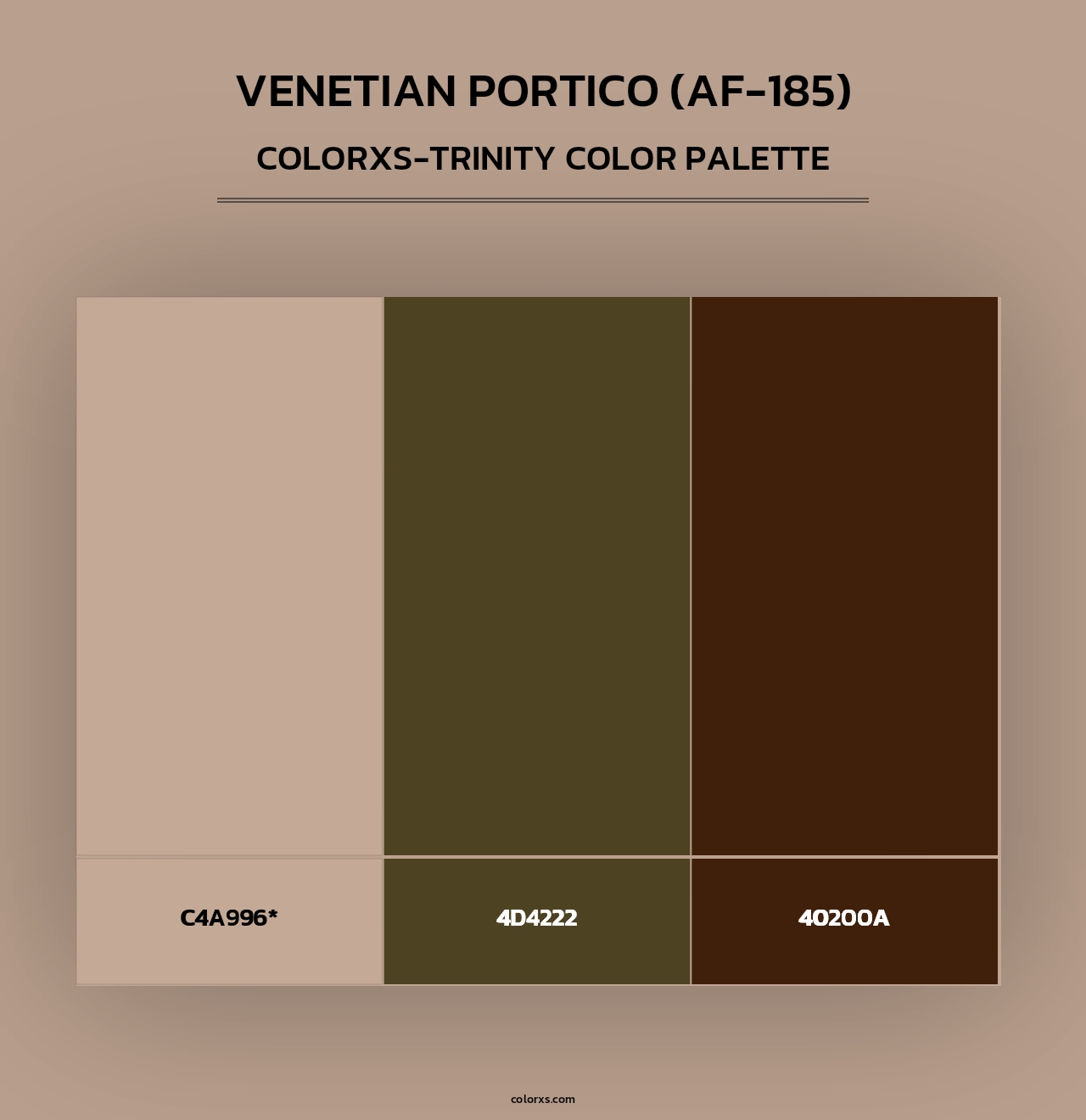 Venetian Portico (AF-185) - Colorxs Trinity Palette