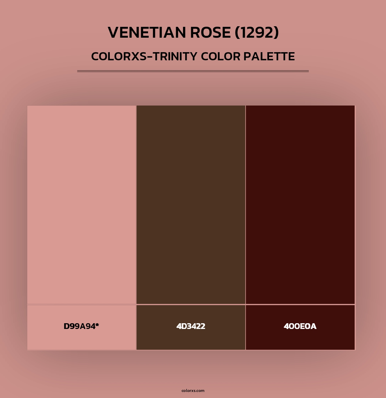 Venetian Rose (1292) - Colorxs Trinity Palette