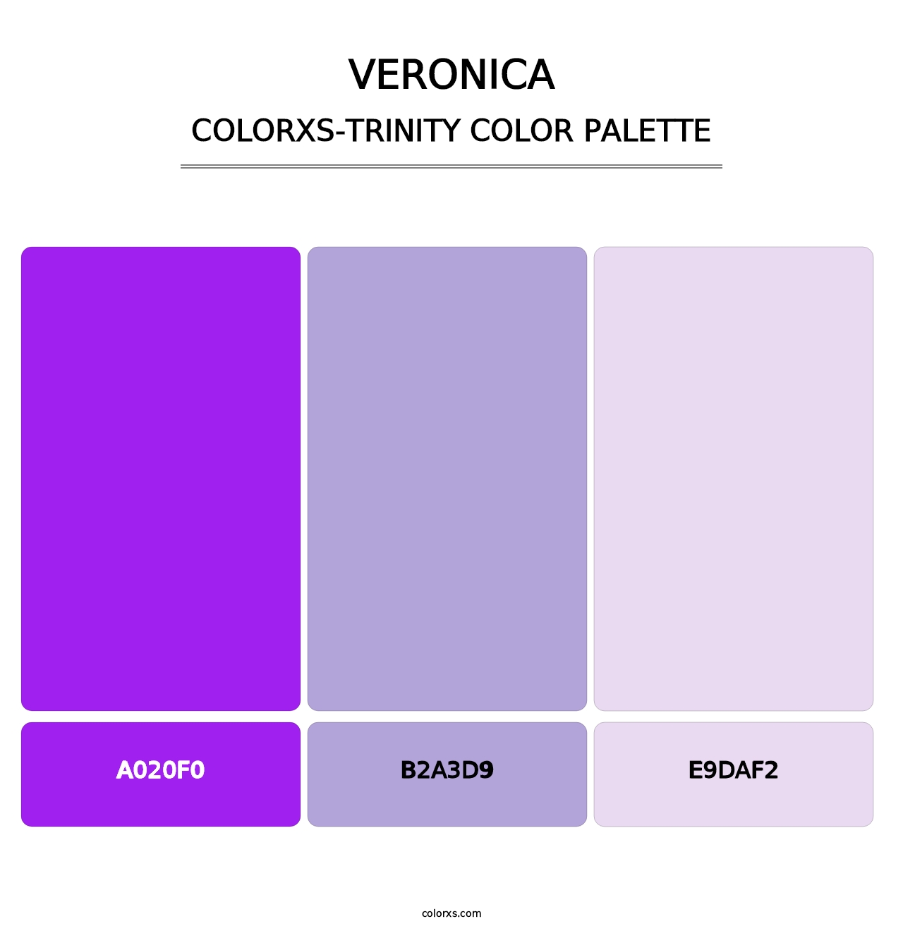 Veronica - Colorxs Trinity Palette