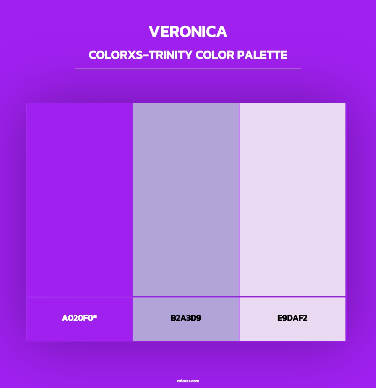 Veronica - Colorxs Trinity Palette
