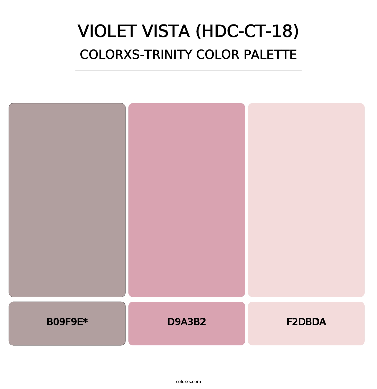 Violet Vista (HDC-CT-18) - Colorxs Trinity Palette
