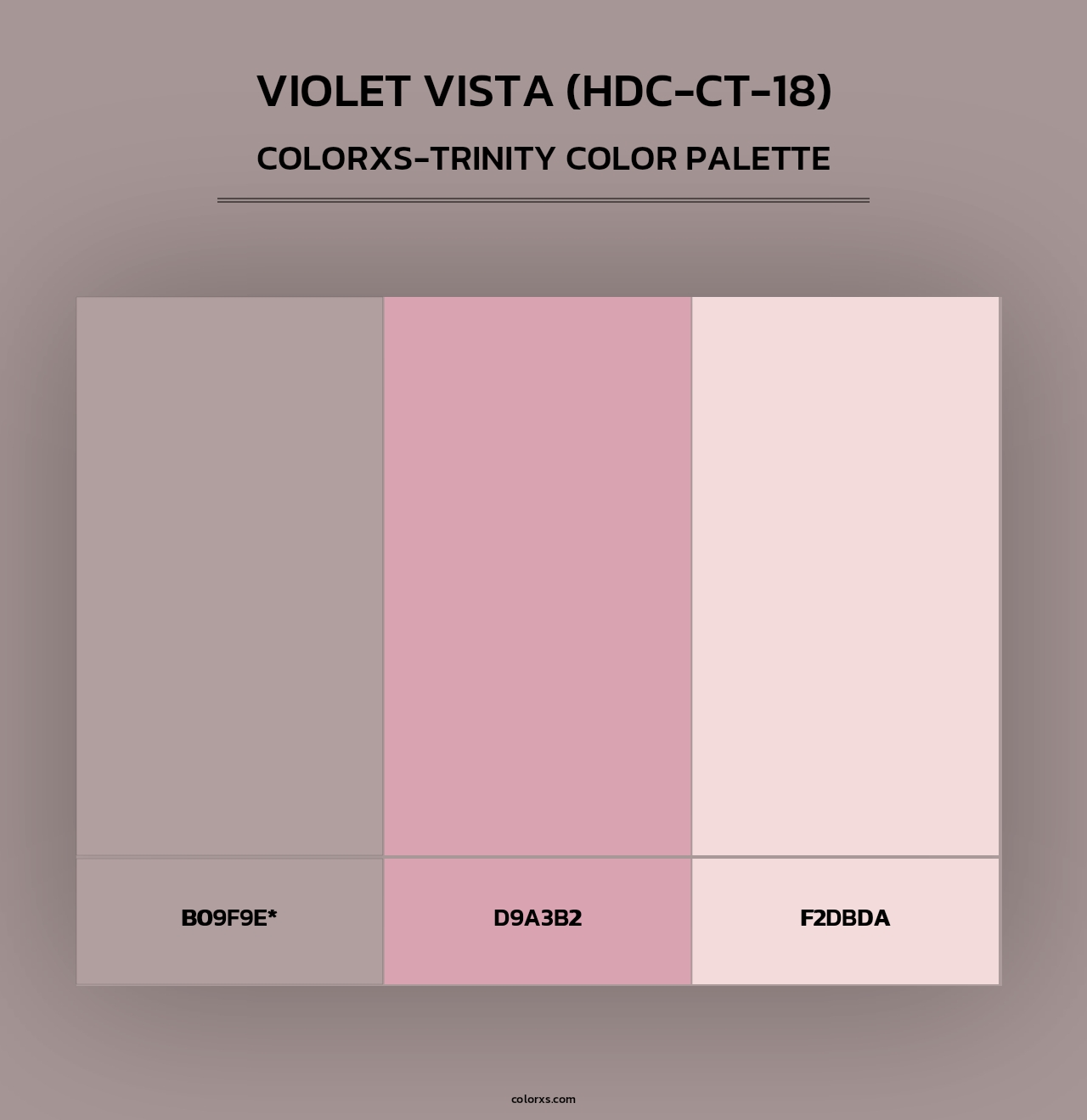 Violet Vista (HDC-CT-18) - Colorxs Trinity Palette