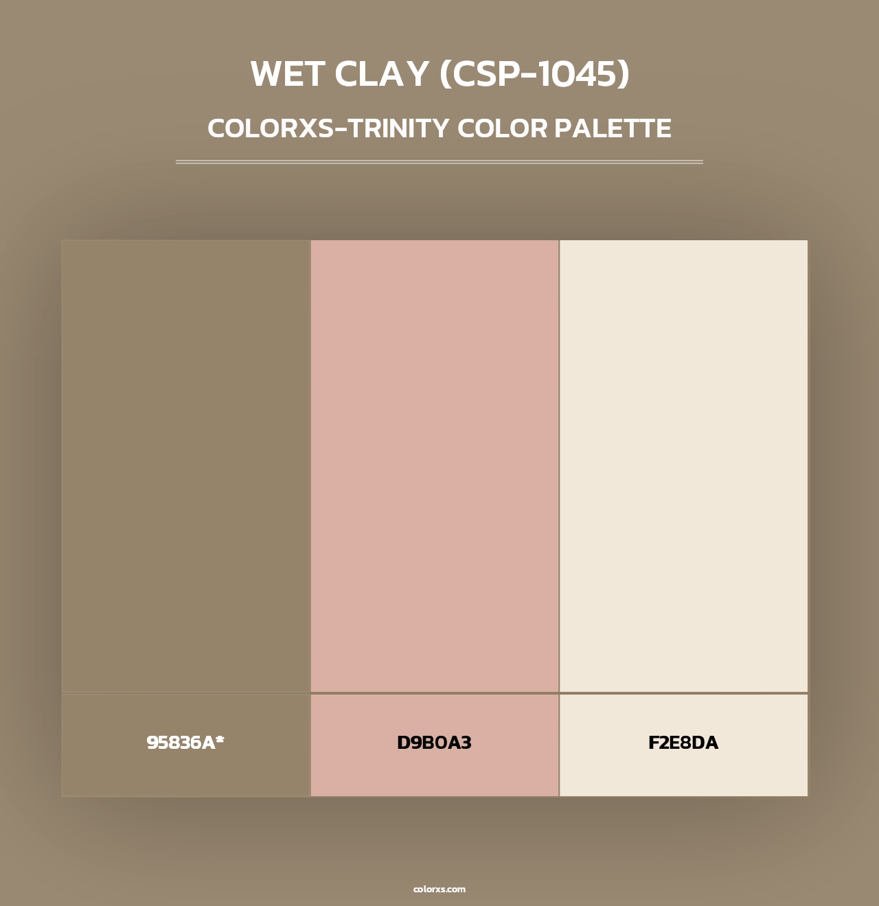 Wet Clay (CSP-1045) - Colorxs Trinity Palette