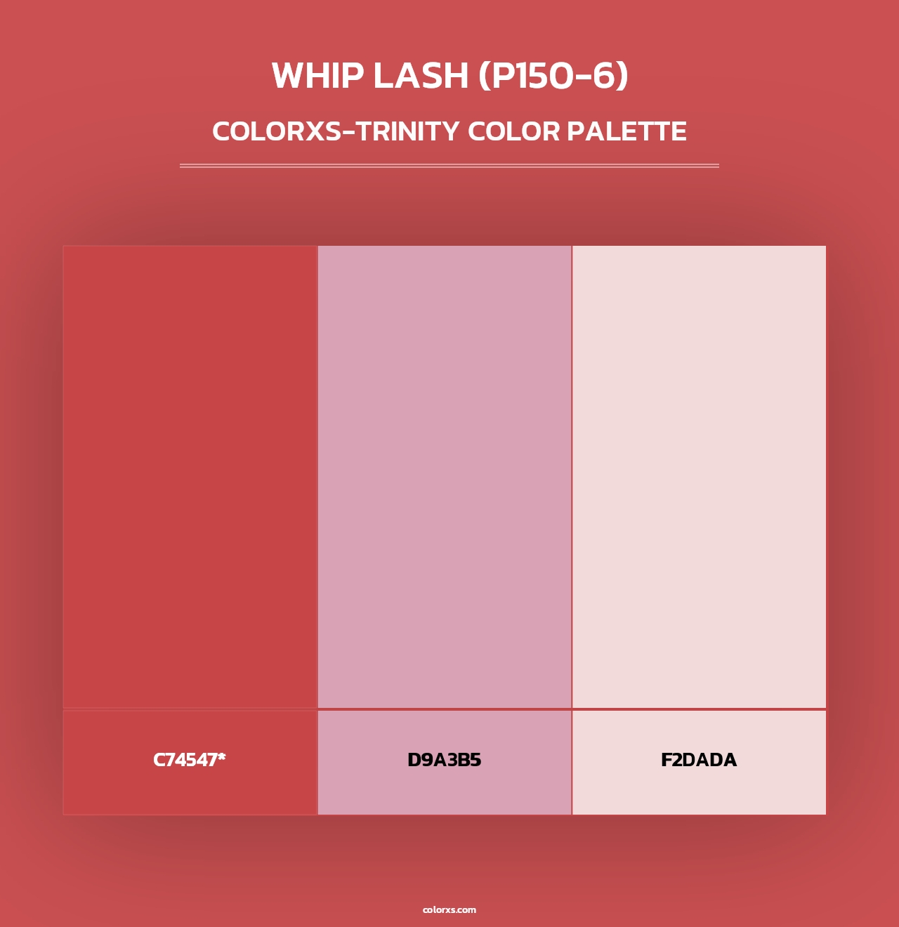 Whip Lash (P150-6) - Colorxs Trinity Palette